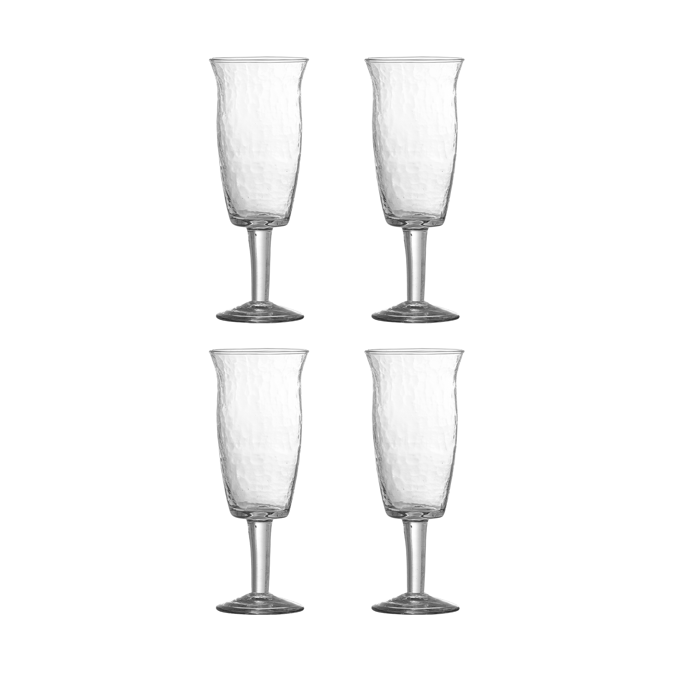 Bloomingville Asha red wine glass set, 4 pieces