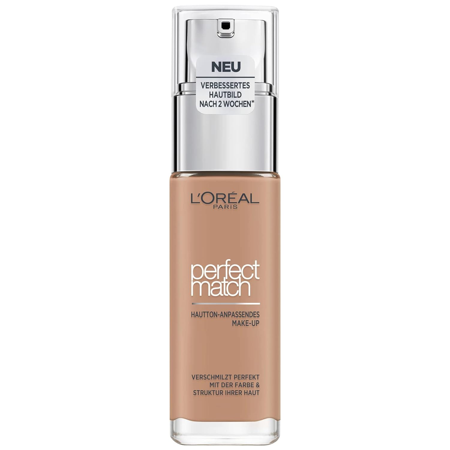 L'Oréal Paris L \ 'Oréal Paris Perfect Match-Up 5.D/5.W Golden Sand, Liquid Foundation with Hyaluron and Aloe Vera, 30 ml