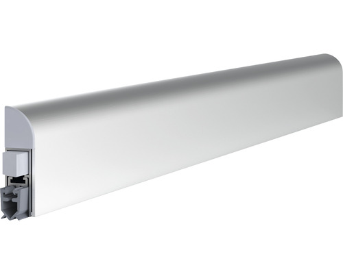 Athmer door seal Wind-Ex 1-310 1-sided length 1110 mm aluminum silver anodized