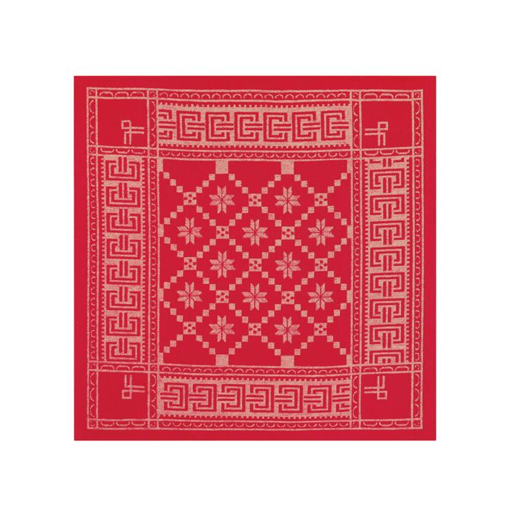 ekelund-linnevaveri Åttebladrosa Napkin