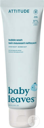 Attitude Baby Leaves Bubble Bath Good Night Tube 240ml