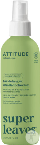 Attitude Super Leaves Detangling Hair Care Product Avocado Oil and Olive Leaves 240ml