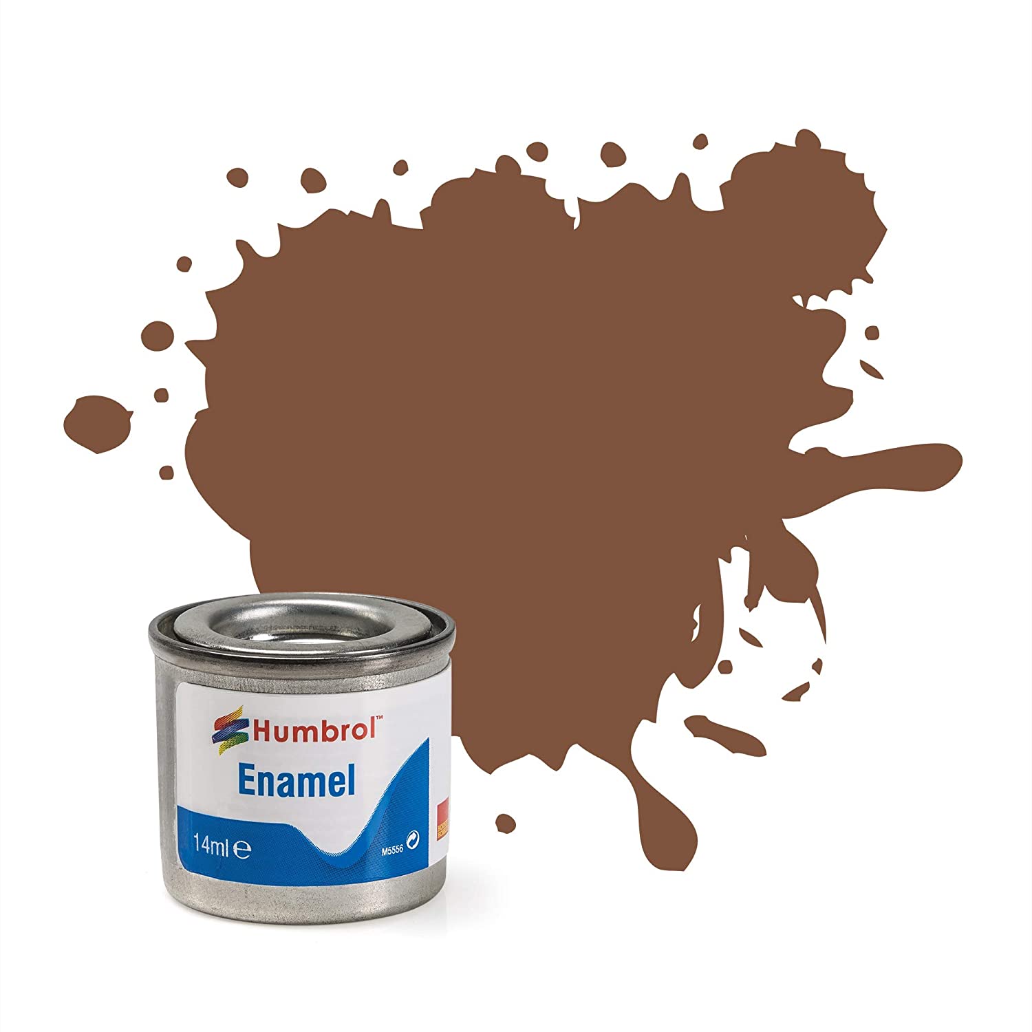 Humbrol Model Paint No.186 Matt Brown AA6224