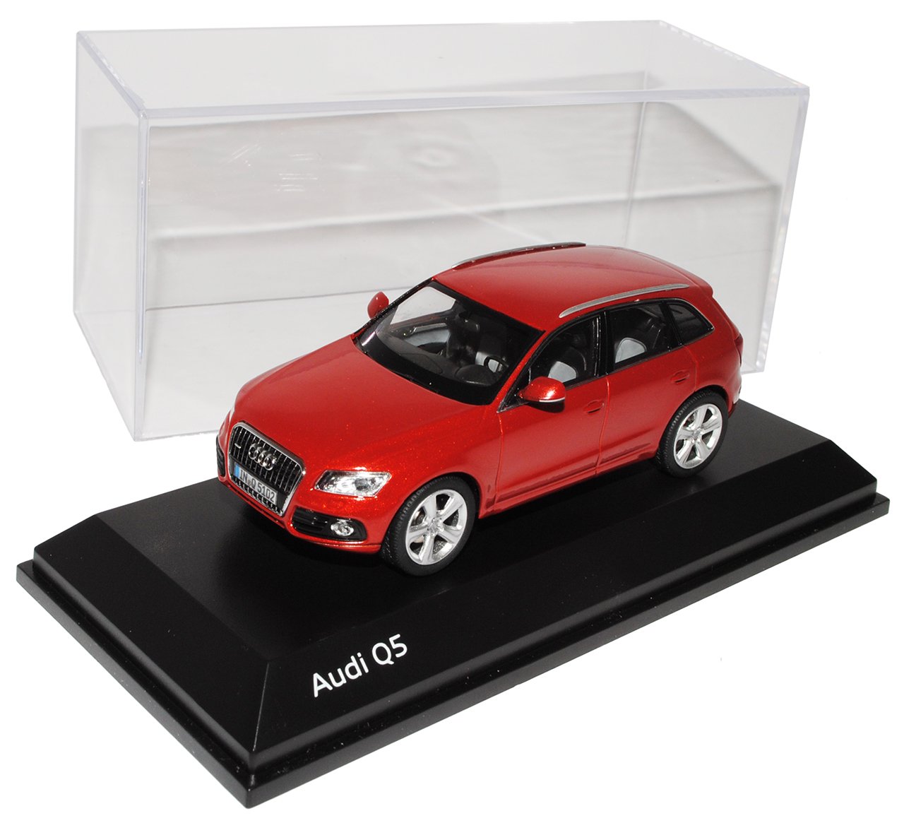 Audi Q5 Red Modell Ab 2008 Ab Facelift 2012 1/43 Schuco Special Model With 