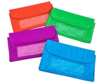 Magnetic storage bags - 4 pieces with viewing window