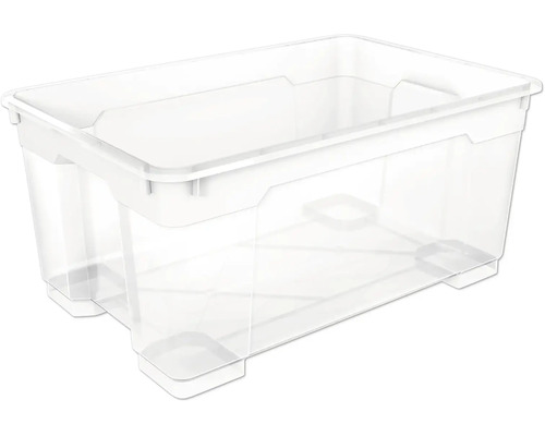Cargo Point L storage box, transparent, 40 L, Made in Germany