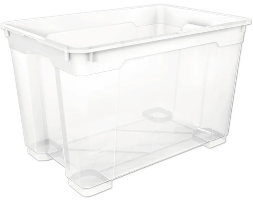 Cargo Point XL transparent storage box, 60 L, Made in Germany