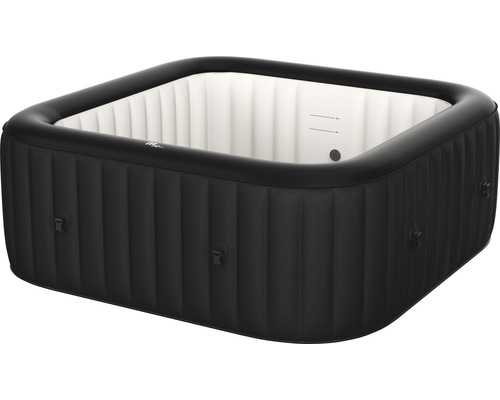 M-Spa Inflatable whirlpool M Spa VITO Plug & Play with filter system, disinfection technology, whirlpool blower, automatic switch-off/standby system and timer function, anthracite