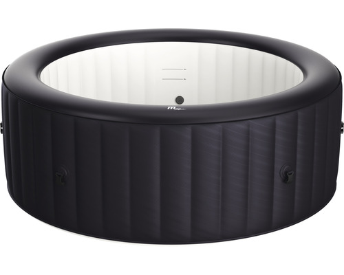 M-Spa Inflatable whirlpool RIMBA Plug & Play with filter system, disinfection technology, whirlpool blower, automatic switch-off/standby and timer function blue