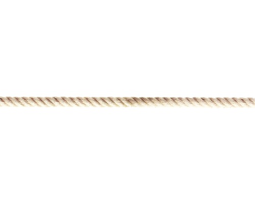 Mamutec Elevator rope PP twisted Ø 20 mm beige sold by the meter