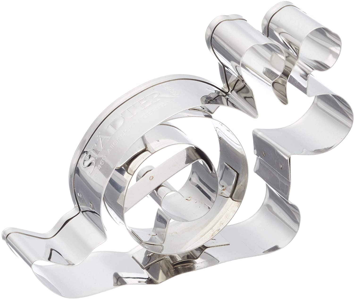 Staedter Städter Cookie Cutter Stainless Steel Silver 10 x 10 x 3 cm