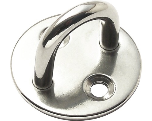 Pösamo Eye plate V4A round 5 mm
