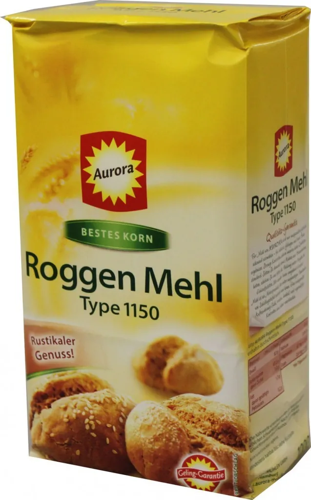 Aurora Mühlen GmbH Aurora Mills Rye Flour Type 1150 1kg