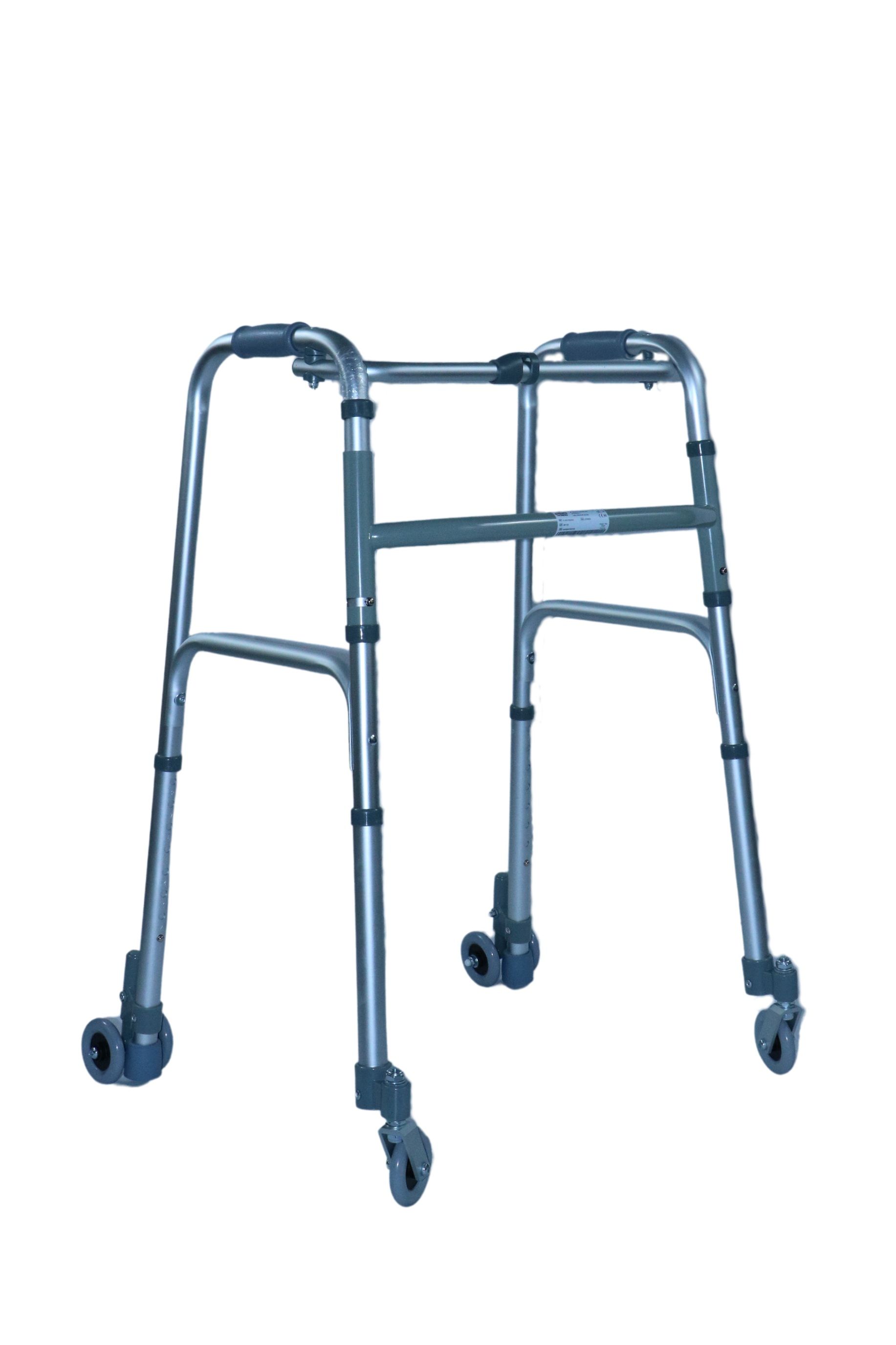 Ausilium Lightweight Aluminum Rollator with 4 Wheels 1 St