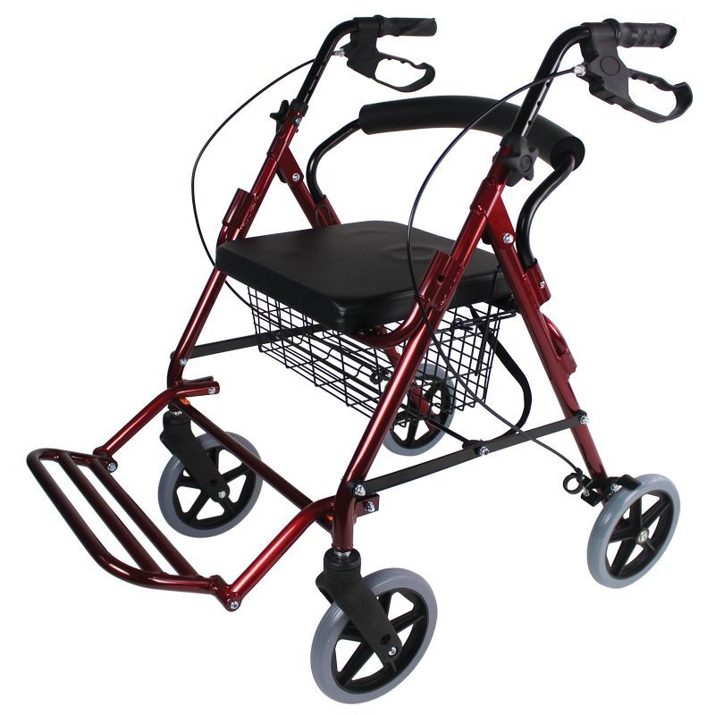 Ausilium Victor - Dual-function walking aid with padded seat and brakes 1 St