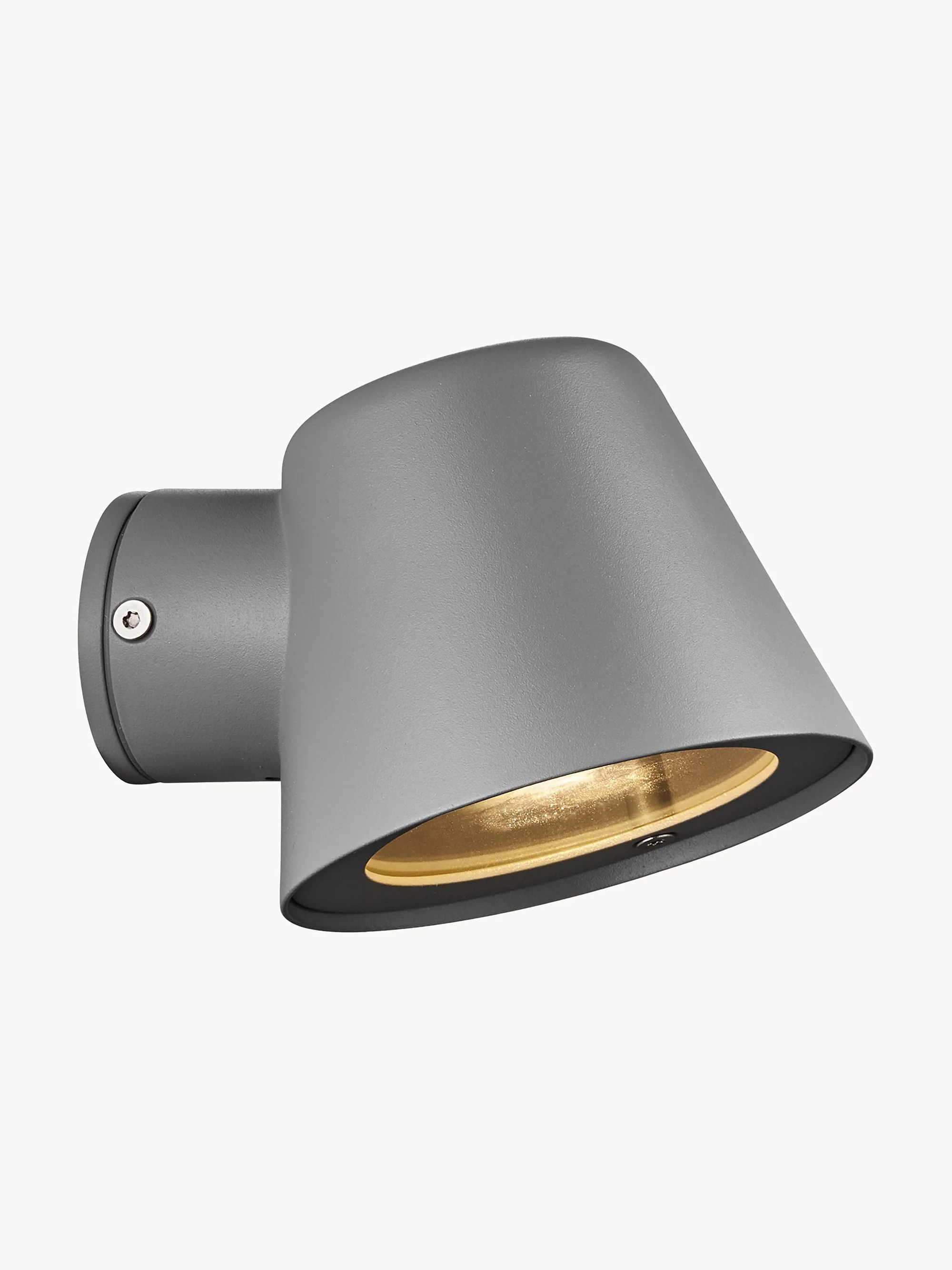 Westwing Collection Aleria outdoor wall light, Gray