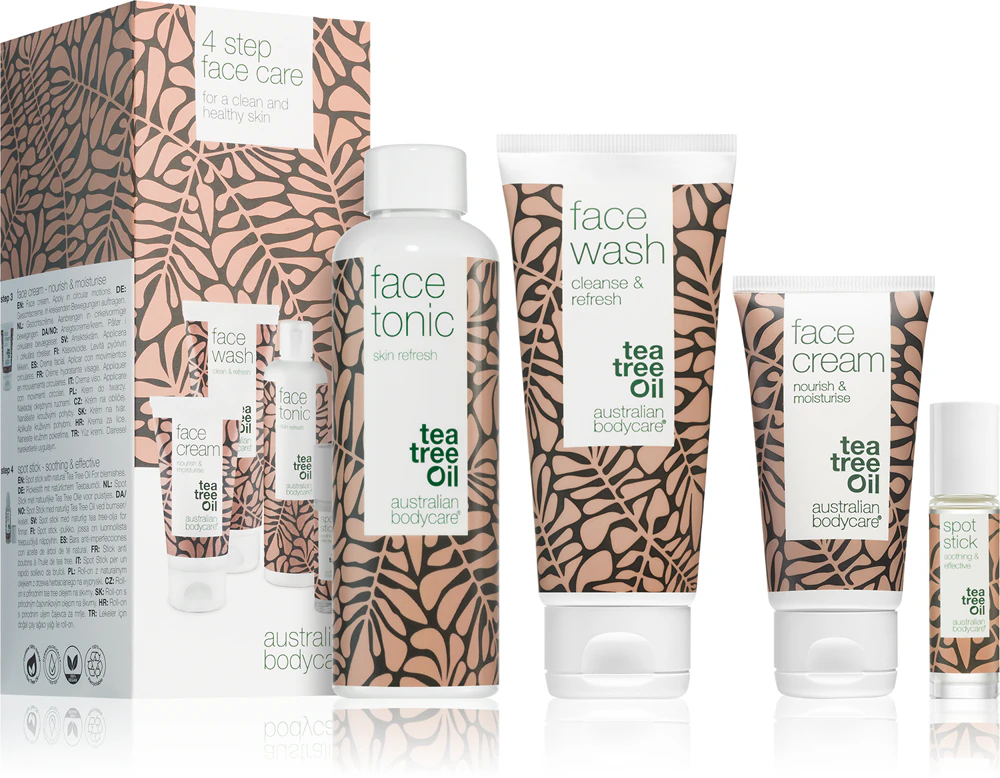 Australian Bodycare 4 Steps Face Care Kit Gift Set for Perfect Skin