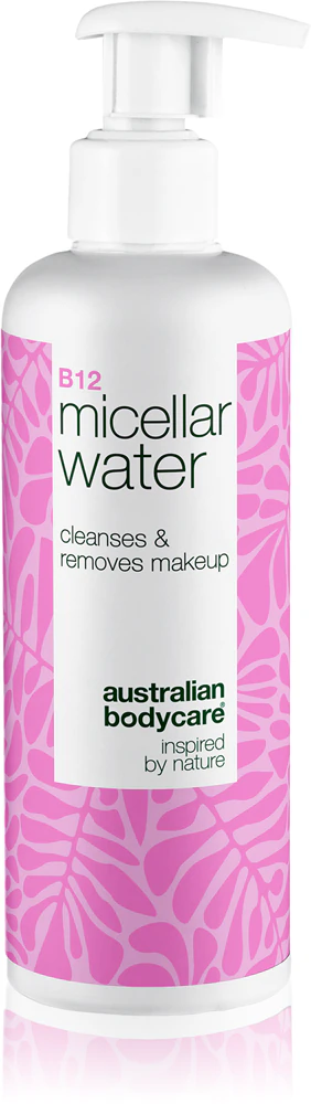 Australian Bodycare B12 cleansing micellar water for makeup removal