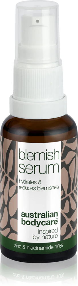 Australian Bodycare Tea Tree Oil & Niacinamide hydrating serum to target skin imperfections