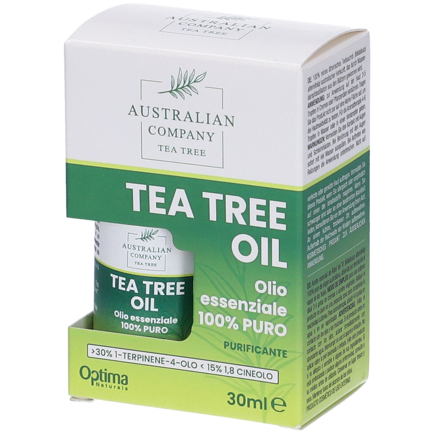 Australian Company Tea Tree Essential Oil Tea Tree 30 ml