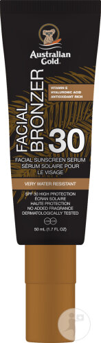 Australian Gold SPF30 Daily Facial Serum with Self-Tanner 50ml