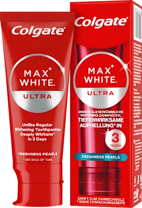 Colgate Toothpaste Max White Ultra Freshness Pearls, 50 ml