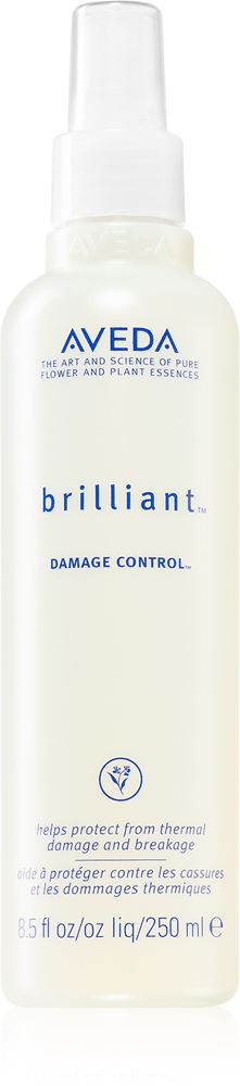 Aveda Brilliant™ Damage Control Spray for smoothing while blow-drying against brittle hair