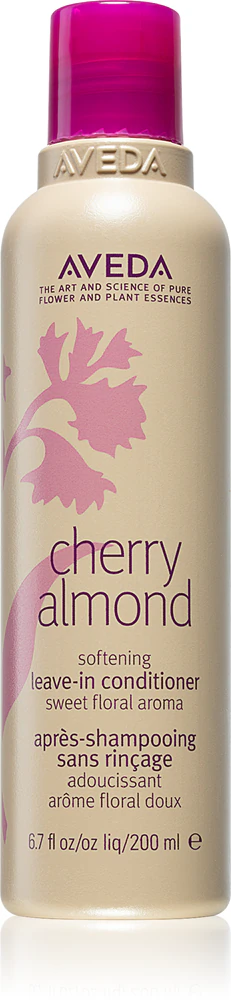 Aveda Cherry Almond Softening Leave-in Conditioner strengthening, rinse-free care for shiny and supple hair