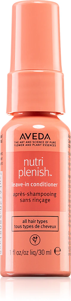 Aveda Nutriplenish™ Leave-In Conditioner smoothing and nourishing heat protection milk in a spray 30 ml