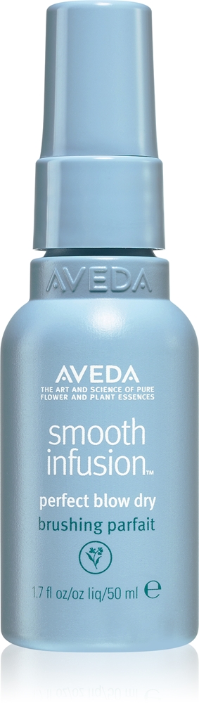 Aveda Smooth Infusion™ Perfect Blow Dry Spray for smoothing while blow-drying against damaged hair