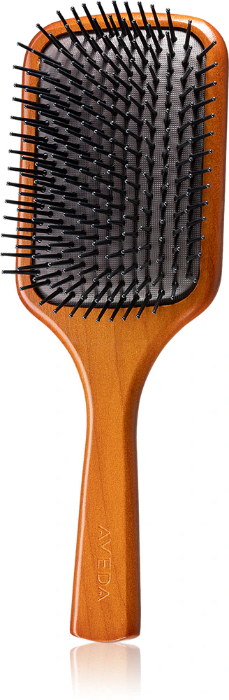Aveda Wooden Paddle Brush hair comb made of wood