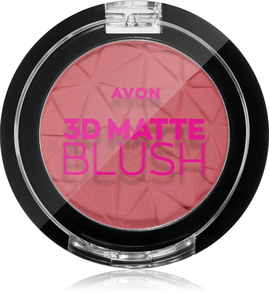 Avon 3D Matte powder blusher with a matte effect Farbton Warm Flush 3,6 g