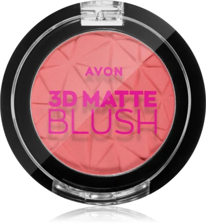 Avon 3D Matte powder blusher with a matte effect Farbton Warm Flush 3,6 g