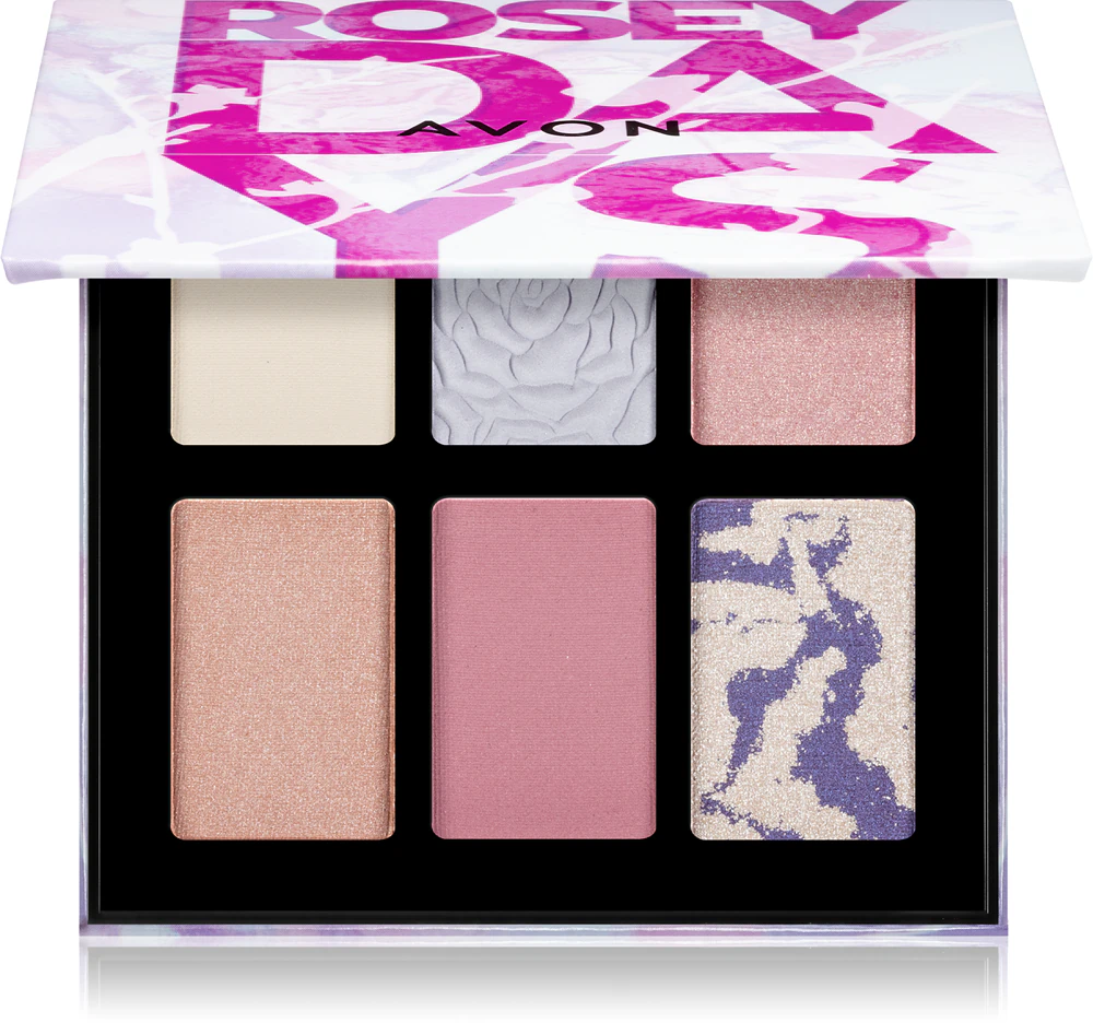Avon 6 In 1 Rosey Days Eyeshadow Palette