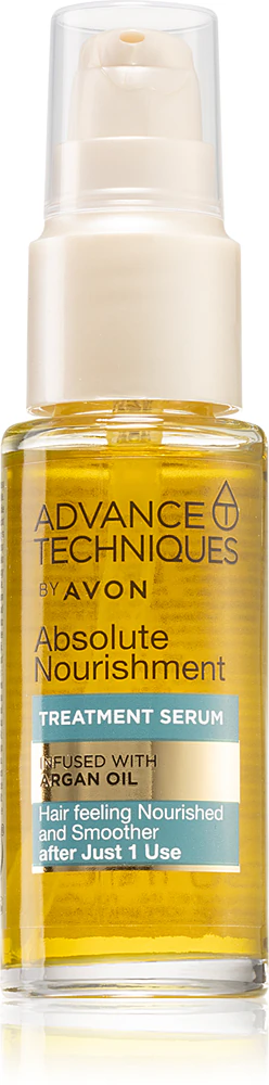 Avon Advance Techniques Absolute Nourishment Hair Serum with Argan Oil