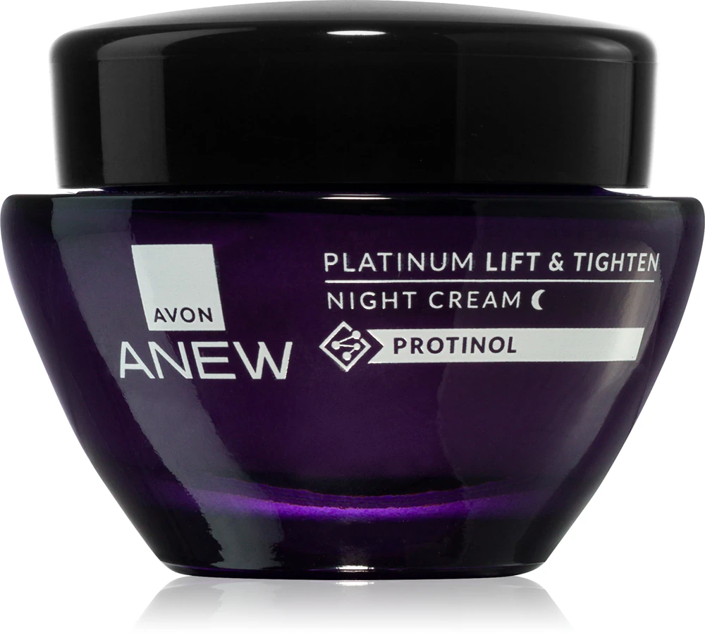 Avon Anew Platinum night cream for deep wrinkles