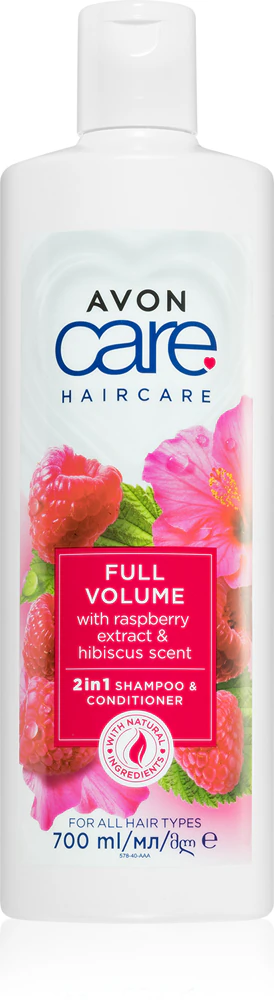 Avon Care Full Volume Shampoo and Conditioner 2 in 1 for more volume