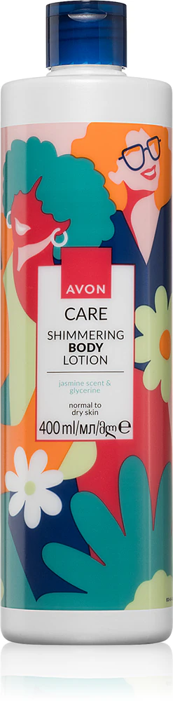 Avon Care Jasmine Scent & Glycerine shimmering milk for normal and dry skin