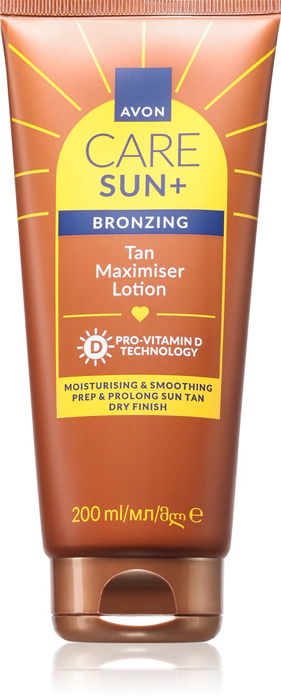 Avon Care Sun + Bronze Body Lotion for a more pronounced tan
