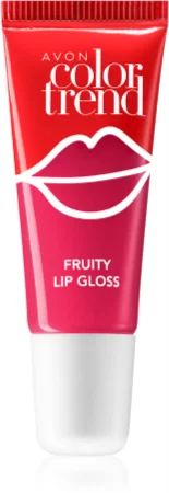 Avon ColorTrend Fruity Lips flavored lip gloss Farbton Peach 10 ml