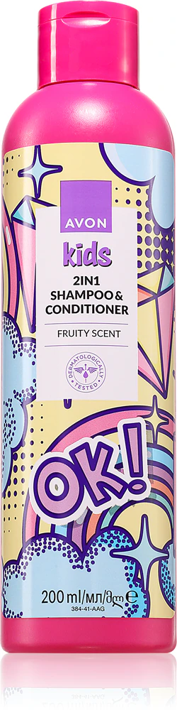 Avon Kids Fruit Shampoo and Conditioner 2 in 1