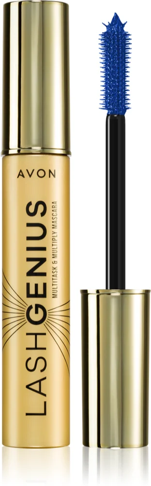 Avon Lash Genius Multitask & Multiply Mascara for volume, curl and dividing the lashes 5 in 1 Farbton Modern Navy 10 ml
