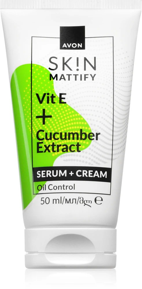 Avon Mattify Vit E + Cucumber Extract Cream 2 in 1
