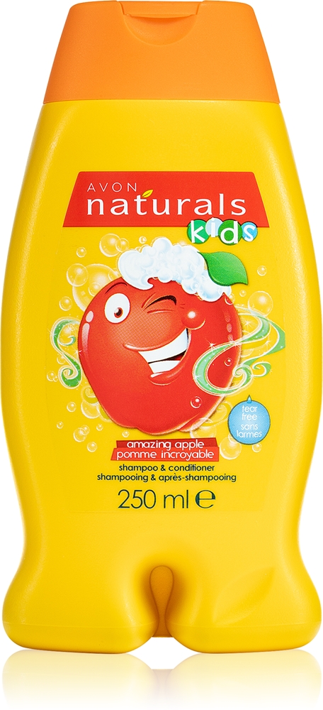 Avon Naturals Kids Amazing Apple Shampoo and Conditioner 2 in 1 for children
