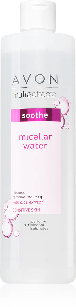Avon Nutra Effects Soothe cleansing micellar water for sensitive skin