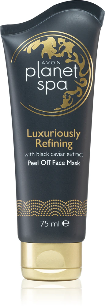 Avon Planet Spa Luxury Spa luxurious, renewing peel-off face mask with black caviar extracts