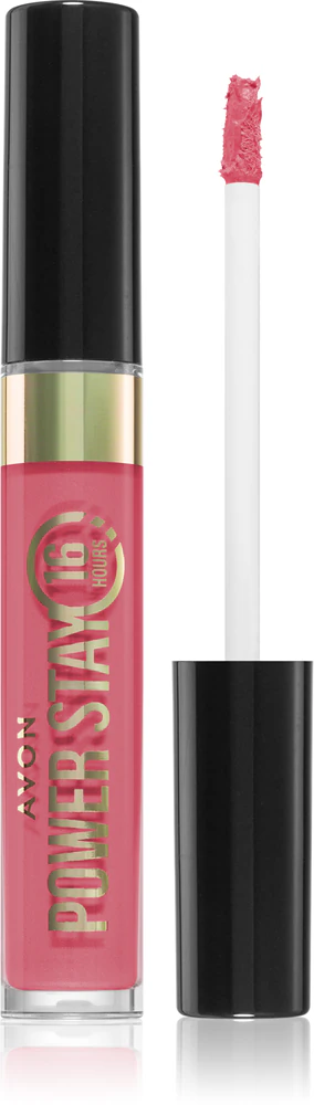 Avon Power Stay 16h Long Lasting Matte Liquid Lipstick 16h pink