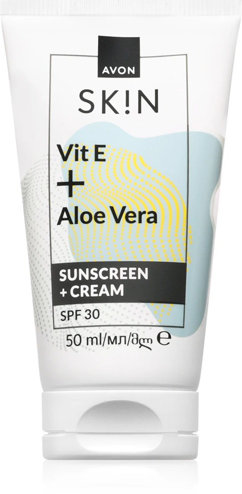 Avon Sk!n Vit E + Aloe Vera Skin Cream SPF 30 50ml