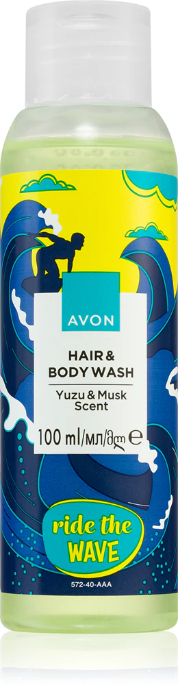 Avon Travel Kit Ride The Wave Shower Gel & Shampoo 2 in 1