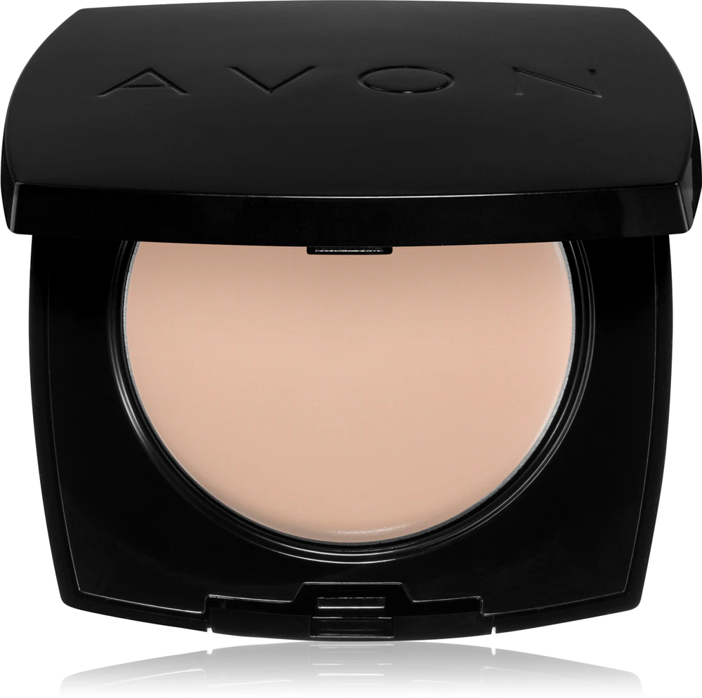 Avon True Color Cream - make-up with powder effect Farbton 125G Warm Ivory 9 g